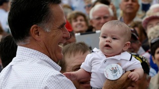Illustration for article titled Babies Kind of Hate Mitt Romney
